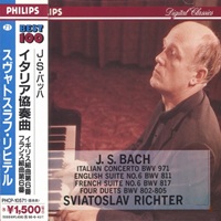 Philips Japan Best 100 : Richter - Bach Suites, Italian Concerto